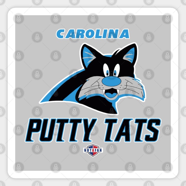 Carolina Putty Tats Magnet by wifecta